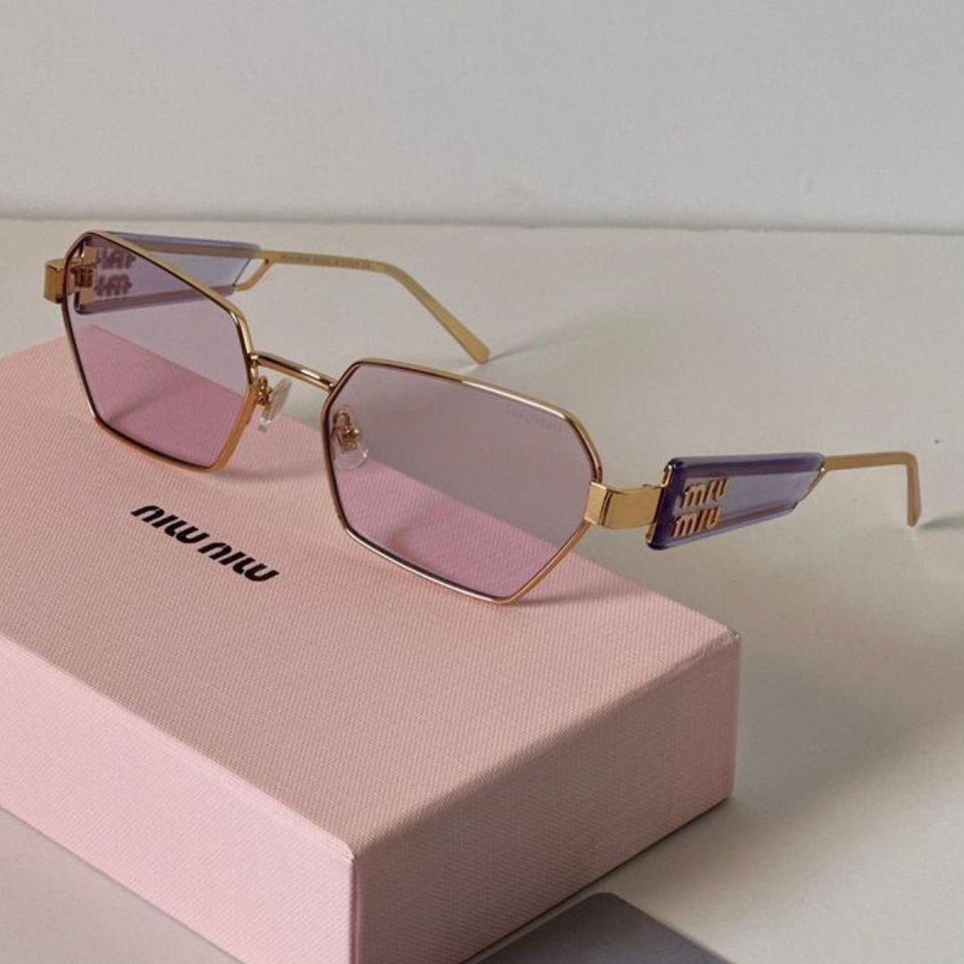 Luxe Blush Oversized Sunglasses